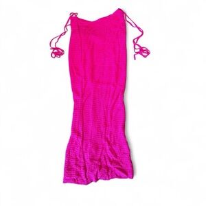 Vibrant Pink skirt cover up